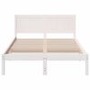 vidaXL Bedframe Wit 120 x 190 cm Massief grenenhout