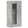 vidaXL Houten Kast Beton Grijs 50 x 29 x 100 cm Bewerkt hout