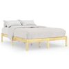 vidaXL Bedframe massief hout 120x190 cm