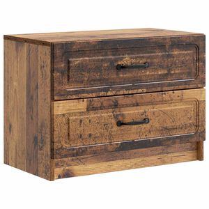 vidaXL Nachtkastje Oud hout 62 x 34,5 x 44,5 cm Bewerkt hout