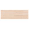 vidaXL Plank 60x20x1,5 cm onbehandeld massief eikenhout