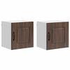 vidaXL Vaatwasserpaneel Kalmar 2 pcs Bruin Eiken 40 x 31 x 40 cm
