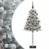 vidaXL Kunstkerstboom met Ballen 120 cm 150 LED's Warmwit