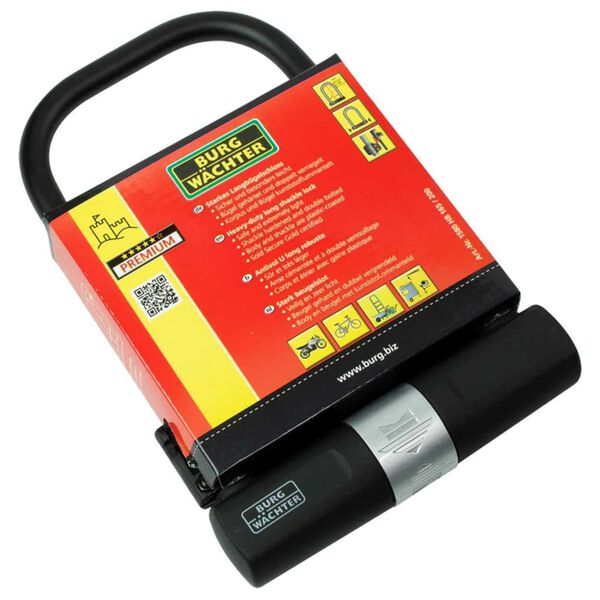 BURG-W&Auml;CHTER Fietsslot 1580 HB zwart