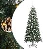 vidaXL Kunstkerstboom Groen 150 cm PVC en Plastic en Staal