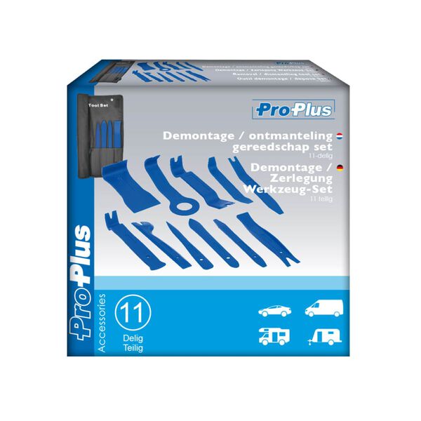 ProPlus 11-delige Autotrimgereedschapset