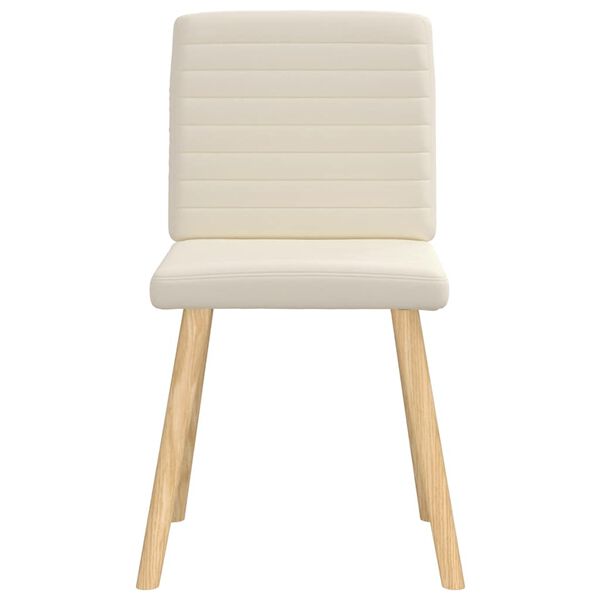 vidaXL Eetkamerstoelen 6 st linnen