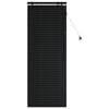 vidaXL Jaloezie Zwart 55 x 160 cm 35 mm Massief Paulowniahout