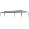 vidaXL Partytent Lichtgrijs 1200 x 300 x 255 cm PE en staal