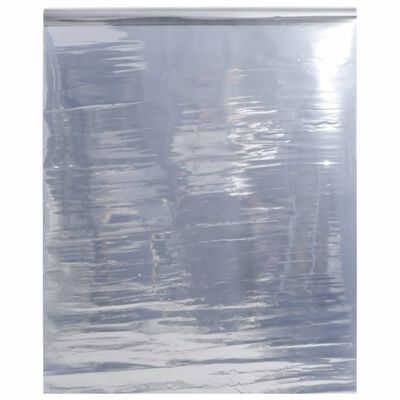 vidaXL Zonnefolie statisch reflecterend 45x2000 cm PVC zilverkleurig