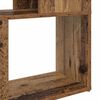 vidaXL Tv-meubelset Wandgemonteerd Bruin 60 x 24 x 156 cm Bewerkt hout