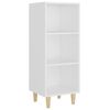 vidaXL Dressoir 34,5x32,5x90 cm bewerkt hout wit