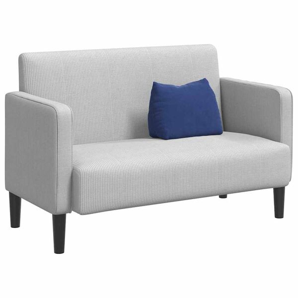 vidaXL Rugkussen Politieblauw 45 x 20 x 35 cm Cordstof