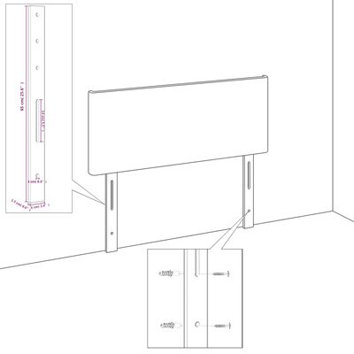 vidaXL Boxspring met matras en LED fluweel zwart 100x200 cm