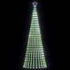 vidaXL LED-kerstboom 475 LEDs koud wit 247 cm