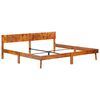 vidaXL Bedframe zonder matras massief hout 200x200 cm