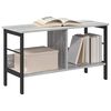 vidaXL Boekenkast Grijs Sonoma 82 x 32 x 47 cm Bewerkt hout