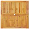 vidaXL Tuin Eetset 5 pcs Bruin Massief acaciahout