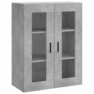 vidaXL Bovenkast 69,5x34x90 cm betongrijs