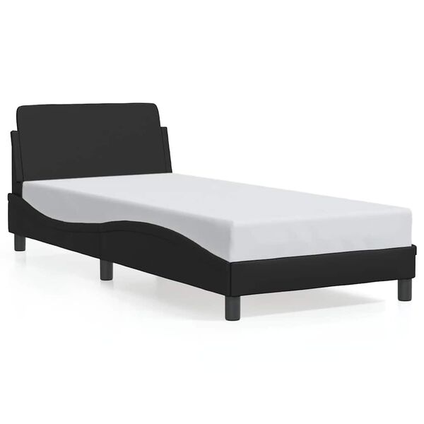 vidaXL Bedframe "Dover" kunstleer zwart 80x200 cm