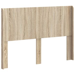 vidaXL Hoofdbord Sonoma Eiken Bewerkt hout