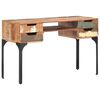 vidaXL Bureau 118x48x75 cm massief gerecycled hout