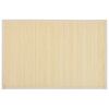 vidaXL 6 Placemats bamboe 30 x 45 cm natuurlijk