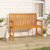 vidaXL Tuinbank 220 cm massief acaciahout