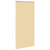 vidaXL Rolgordijn verduisterend 105x210 cm stofbreedte 100,7 cm beige