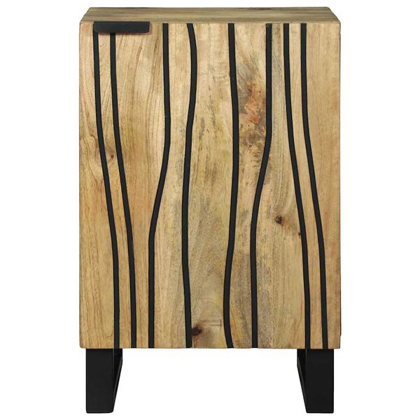 vidaXL Badkamertenk te kast Bruin 38 x 33,5 x 58 cm Bewerkt hout