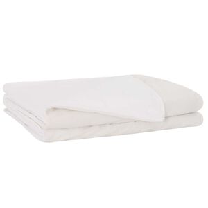 vidaXL Verzwaarde Dekens Wit 152 x 203 cm 7 kg 100% Katoen 205T