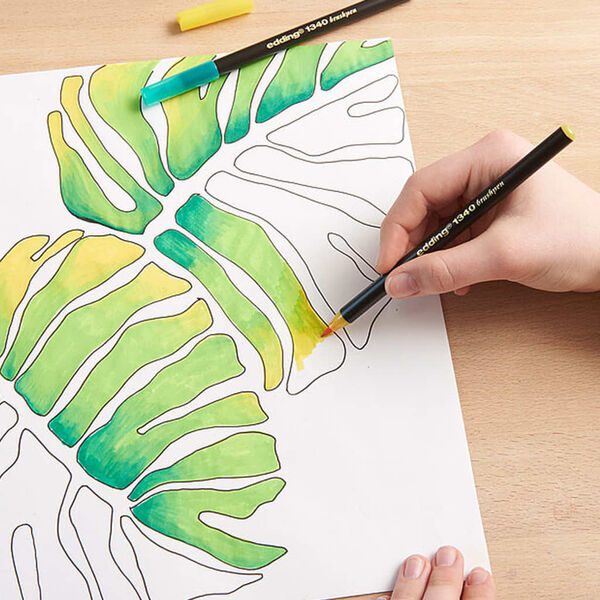 edding Kalligrafiestift 10 st meerkleurig 1340