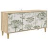 vidaXL Tv-meubel GOTHA 102 x 33 x 50 cm Sonoma Bewerkt hout
