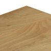 vidaXL Salontafel 100x50x35 cm massief mangohout en staal