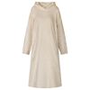 vidaXL Deken hoodie Beige s Flanel