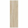 vidaXL Wandschoenenkast 80x18x60 cm bewerkt hout sonoma eikenkleurig