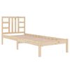 vidaXL Bedframe massief hout 90x200 cm