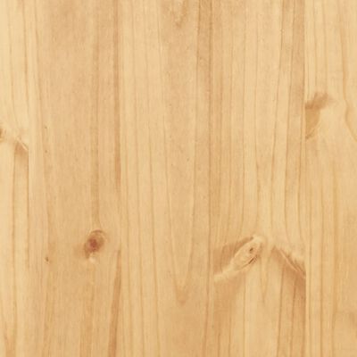 vidaXL Boekenkast grenenhout met 4 planken Corona-stijl 81x29x150 cm