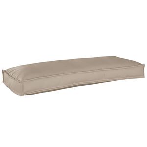 vidaXL Kussen Oxford Stof Taupe 100 x 40 x 8 cm