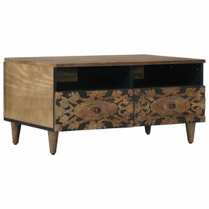 vidaXL Salontafel Bruin 80 x 54 x 40 cm Massief Mango Hout