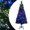 vidaXL Kunstkerstboom met standaard 180 cm glasvezel groen