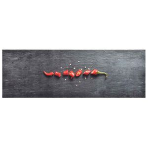 vidaXL Keukenmat wasbaar Pepper 45x150 cm