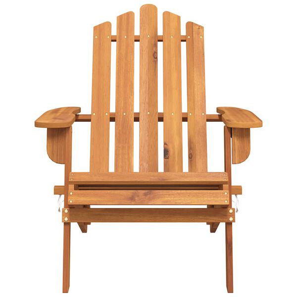 vidaXL Tuinstoel Adirondack massief acaciahout