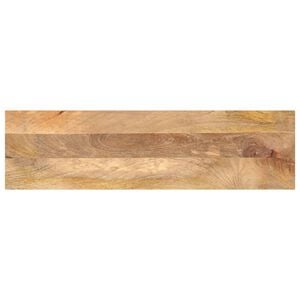 vidaXL Tafelblad rechthoekig 120x40x2,5 cm massief mangohout