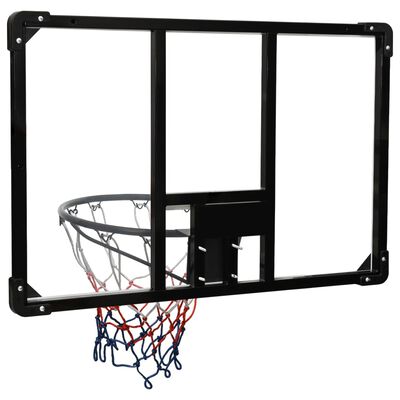 schudden helper Overdreven vidaXL Basketbalbord 90x60x2,5 cm polycarbonaat transparant online kopen |  vidaXL.be
