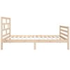 vidaXL Bedframe massief hout 90x190 cm