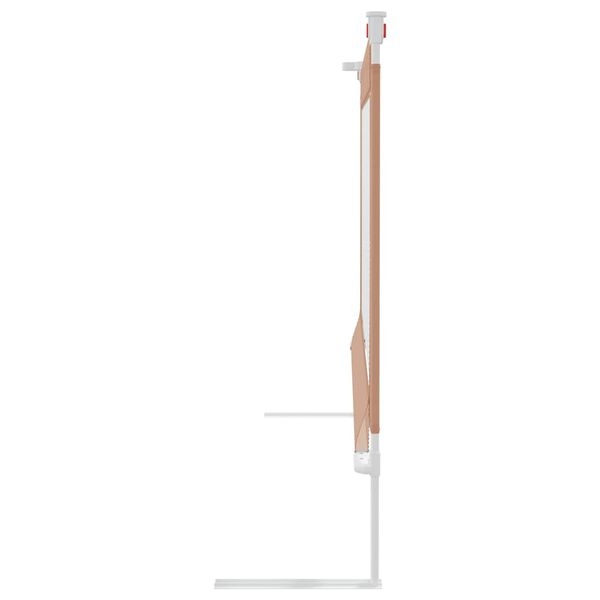 vidaXL Bedhekje peuter 160x25 cm stof taupe