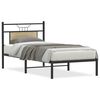 vidaXL Bedframe zonder matras hout sonoma eikenkleurig 80x200 cm