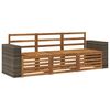 vidaXL Sofa-Sets 3 pcs Massief Acaciahout