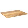 vidaXL Tafelblad rechthoekig 80x60x3,8 cm massief mangohout